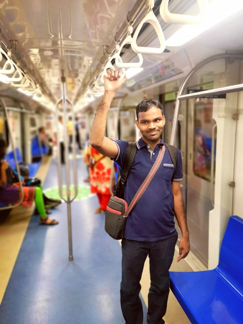 Train journey, Chennai metro