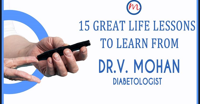 Dr V Mohan Diabetologist