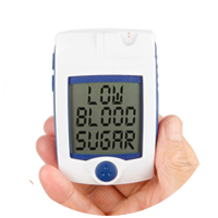Low blood sugar (hypoglycemia).